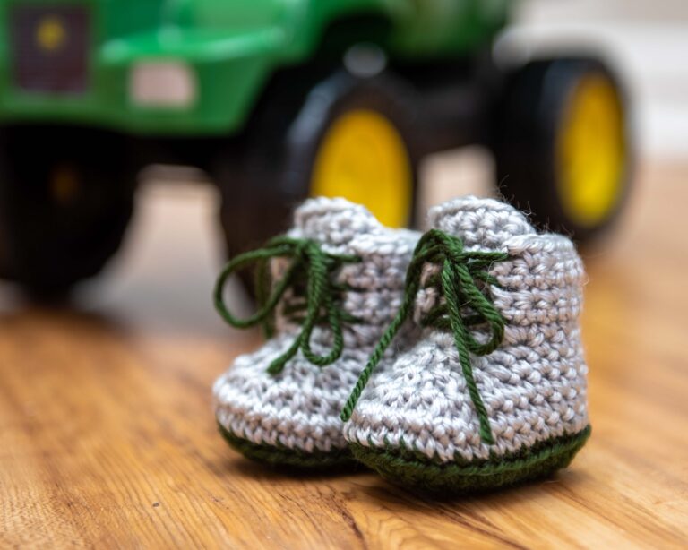 Allegheny Baby Boots – Free Crochet Pattern